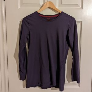 2/$15 Long Sleeve T-shirt Lightweight Purple Size Small